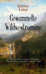 Gesammelte Wildwestromane - Der Medizinmann Omakati + Der kleine Kundschafter + Das Geheimnis des Zuni