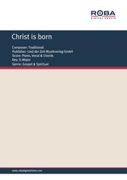 Christ is born - Single Songbook
