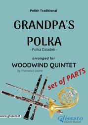 Grandpa's Polka - Woodwind Quintet (Set of Parts) - Polka Dziadek