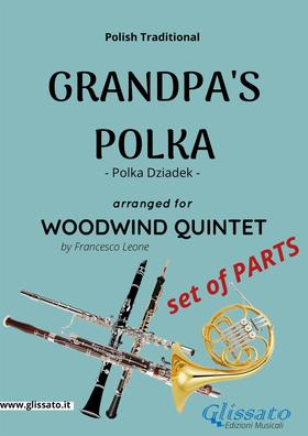 Grandpa's Polka - Woodwind Quintet (Set of Parts)