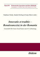 Stéphane Hardy: Innovatio et traditio – Renaissance(n) in der Romania 