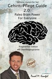 Gehirn-Pflege Guide 2.0 - Paleo Brain Power For Everyone Pragmatiker Edition