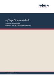 14 Tage Sonnenschein - Single Songbook
