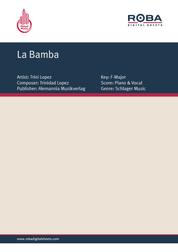 La Bamba - as performed by Trini Lopez, Single Songbook