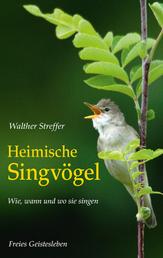 Heimische Singvögel - Wie, wann und wo sie singen