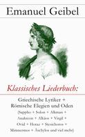 Emanuel Geibel: Klassisches Liederbuch 
