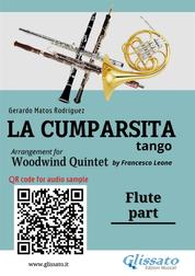 Flute part "La Cumparsita" tango for Woodwind Quintet - intermediate level