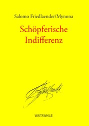 Schöpferische Indifferenz - Gesammelte Schriften Band 10
