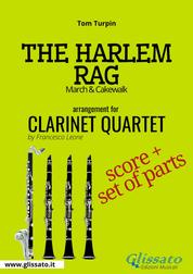 The Harlem Rag - Clarinet Quartet score & parts - March & Cakewalk