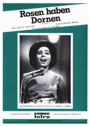 Rosen haben Dornen - as performed by Carmela Corren, Single Songbook