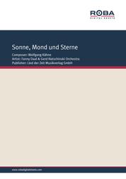 Sonne, Mond und Sterne - as performed by Fanny Daal & Gerd Natschinski Orchestra, Single Songbook