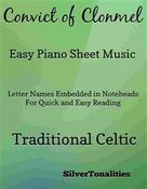 SilverTonalities: Convict of Clonmel Easy Piano Sheet Music 