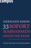 Hermann Simon: 33 Sofortmaßnahmen gegen die Krise ★★★★★