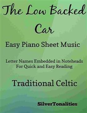 The Low Backed Car Easy Piano Sheet Music