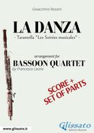 Gioacchino Rossini: La Danza - Bassoon Quartet score & parts 