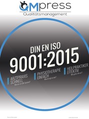 Qualitätsmanagement in der Physio- und Naturheilpraxis - Was bring mir ein QM-System nach DIN EN ISO 9001:2015?