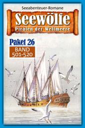 Seewölfe Paket 26 - Seewölfe - Piraten der Weltmeere, Band 501 bis 520