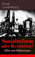 Rosa Luxemburg: Sozialreform oder Revolution? - Miliz und Militarismus 