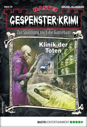 Gespenster-Krimi 30 - Horror-Serie