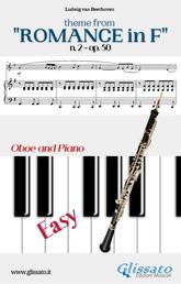 Theme from "Romance in F" Easy Oboe & Piano - n. 2 - op. 50