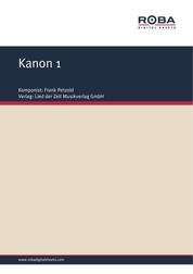 Kanon 1 - Sheet Music
