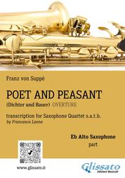 Poet and Peasant - Saxophone Quartet (Eb Alto part) - Dichter und Bauer - Overture