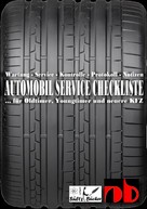 Uwe H. Sültz: AUTOMOBIL SERVICE CHECKLISTE - Wartung - Service - Kontrolle - Protokoll - Notizen 