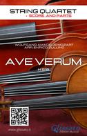 Wolfgang Amadeus Mozart: String Quartet: Ave Verum by Mozart (score & set of parts) 