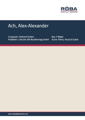 Ach, Alex-Alexander