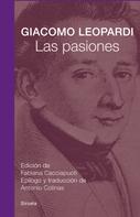 Giacomo Leopardi: Las pasiones 