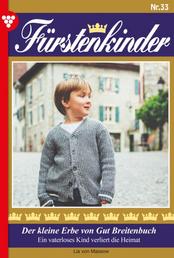 Der kleine Erbe von Gut Breitenbuch - Fürstenkinder 33 – Adelsroman