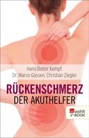 Hans-Dieter Kempf: Rückenschmerz: Der Akuthelfer ★★★★