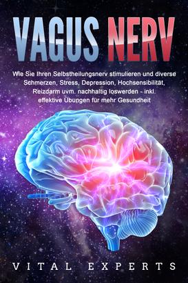 VAGUS NERV: Wie Sie Ihren Selbstheilungsnerv stimulieren und diverse Schmerzen, Stress, Depression, Hochsensibilität, Reizdarm uvm. nachhaltig loswerden - inkl. effektive Übungen für mehr Ges