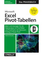 Microsoft Excel Pivot-Tabellen – Das Praxisbuch - Ideen und Lösungen für die Datenanalyse mit PivotTables und PivotCharts sowie intensivem Einstieg in Power Pivotfür Version 2013, 2016, 2019 & 365
