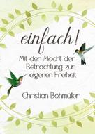 Christian Böhmüller: einfach! 