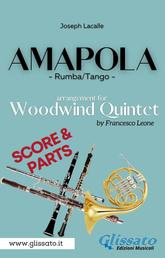 Woodwind Quintet Score of "Amapola" - Rhumba/Tango