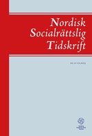 Lotta Vahlne Westerhäll: Nordisk Socialrättslig Tidskrift 11–12, 2015 