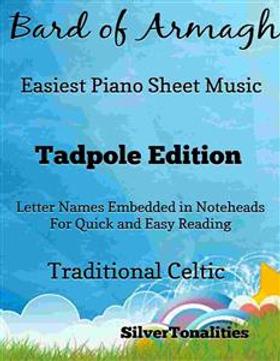 Bard of Armagh Easiest Piano Sheet Music