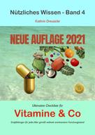 Kathrin Dreusicke: Ultimative Checkliste für Vitamine & Co 