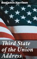 Benjamin Harrison: Third State of the Union Address 