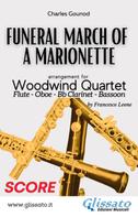 Charles Gounod: Woodwind Quartet sheet music: Funeral March of a marionette (score) 