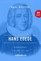 Paul Richter: Hans Egede 1686 – 1758 