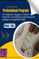 David Schönsiegel: Professional Program: Von Akkorden, Arpeggios & Skalen zu Virtuosität. Die ultimative Gitarrenreise für Anfänger und angehende Profis Phase 1 bis 2 