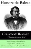 de Balzac, Honoré: Gesammelte Romane: 15 Romane in einem Band 