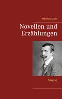 Heinrich Mann: Novellen und Erzählungen 