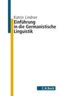 Katrin Lindner: Einführung in die germanistische Linguistik ★★★★