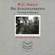 Die Ausgewanderten - W. G. Sebald