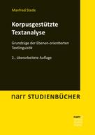Manfred Stede: Korpusgestützte Textanalyse 