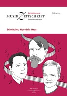 Europäische Musikforschungsvereinigung Wien: Schnitzler, Horváth, Haas 