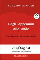 Edmondo de Amicis: Dagli Appennini alle Ande / Vom Apennin bis zu den Anden (mit Audio) 